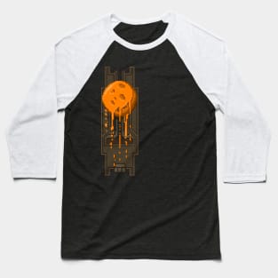 Pixel Planets : Mars Baseball T-Shirt